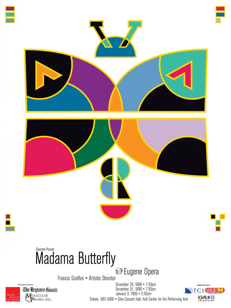 Eugene Opera poster - Madama Butterfly