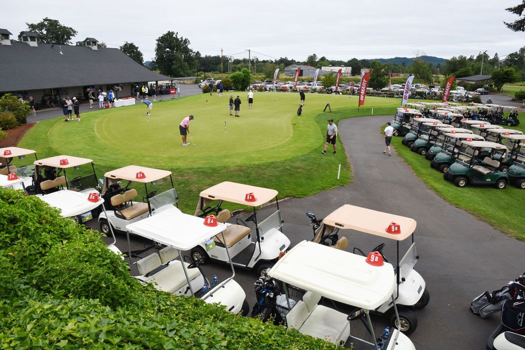 The Bi-Mart Scholarship Golf Invitational tournament, Emerald Valley Golf Course